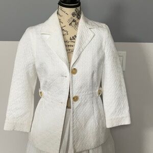 Banana Republic white jacket 4